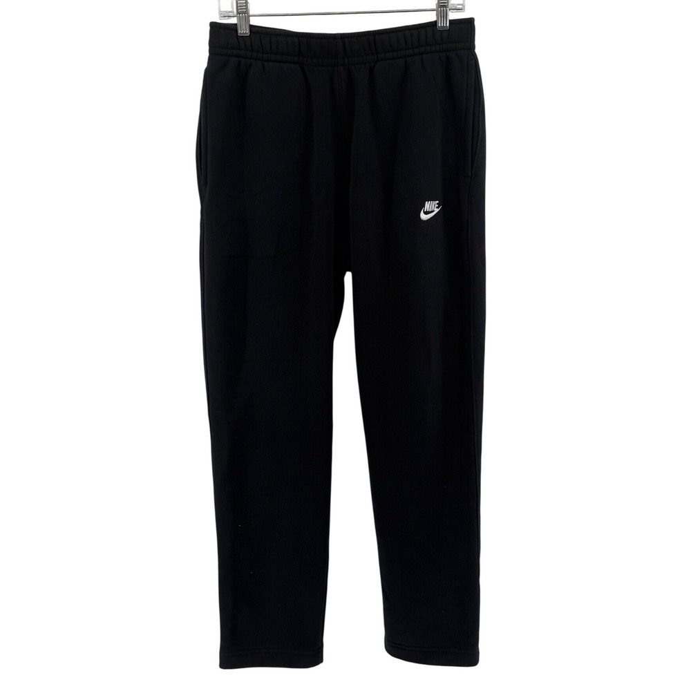 Nike Mens Sportswear Club Fleece Athletic Pants Black BV2707-010 Size M Medium